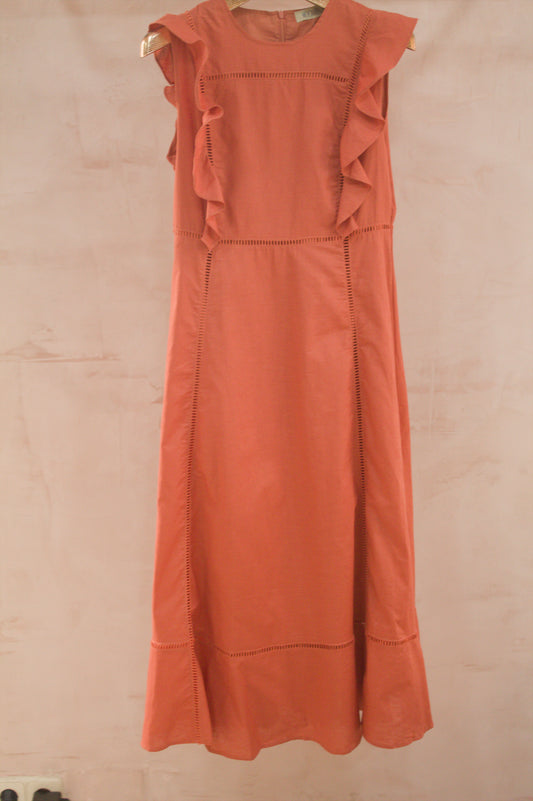 Vestido con volantes