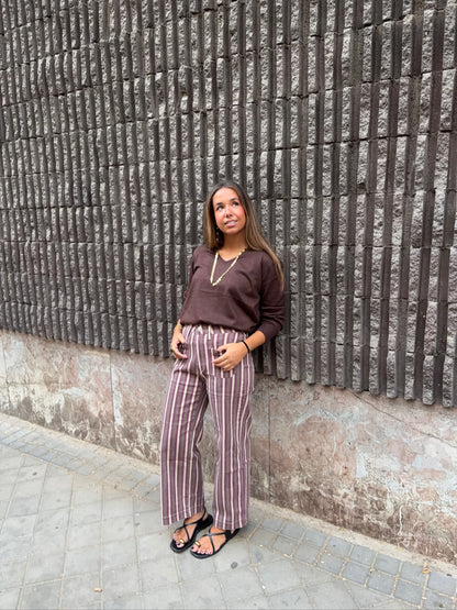 Pantalón de rayas